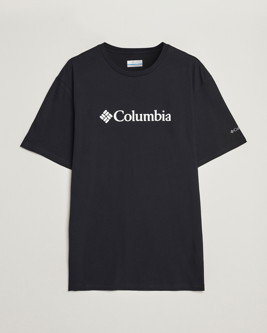 Herren | T-Shirts | Columbia | Organic Cotton Basic Logo T-Shirt Black
