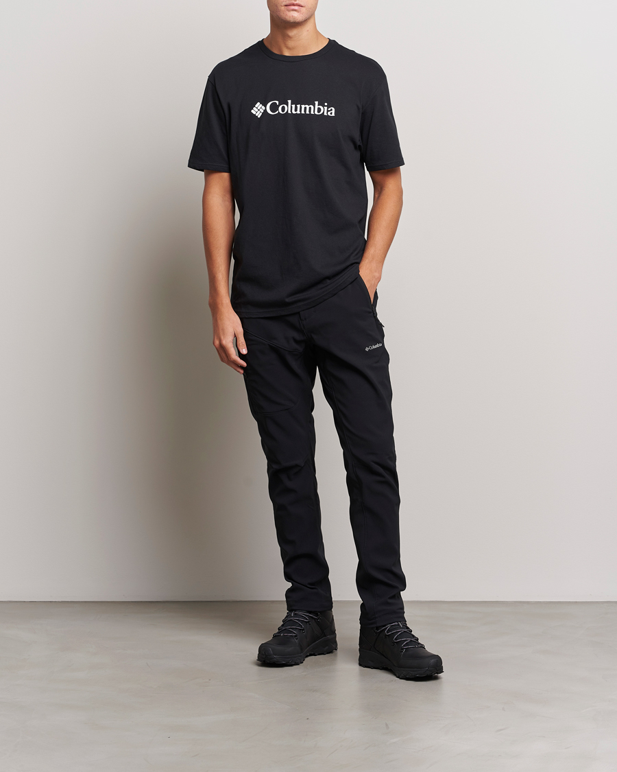 Herren | T-Shirts | Columbia | Organic Cotton Basic Logo T-Shirt Black