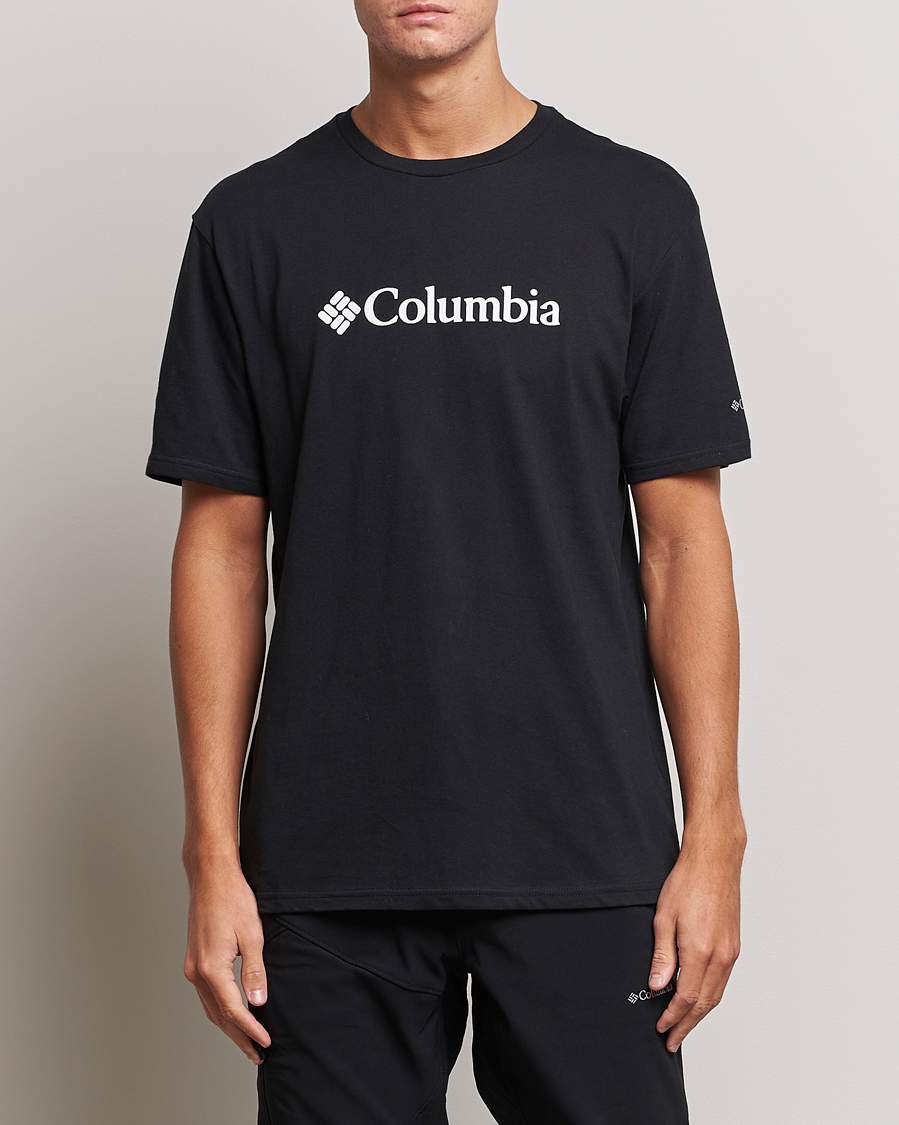 Herren | T-Shirts | Columbia | Organic Cotton Basic Logo T-Shirt Black