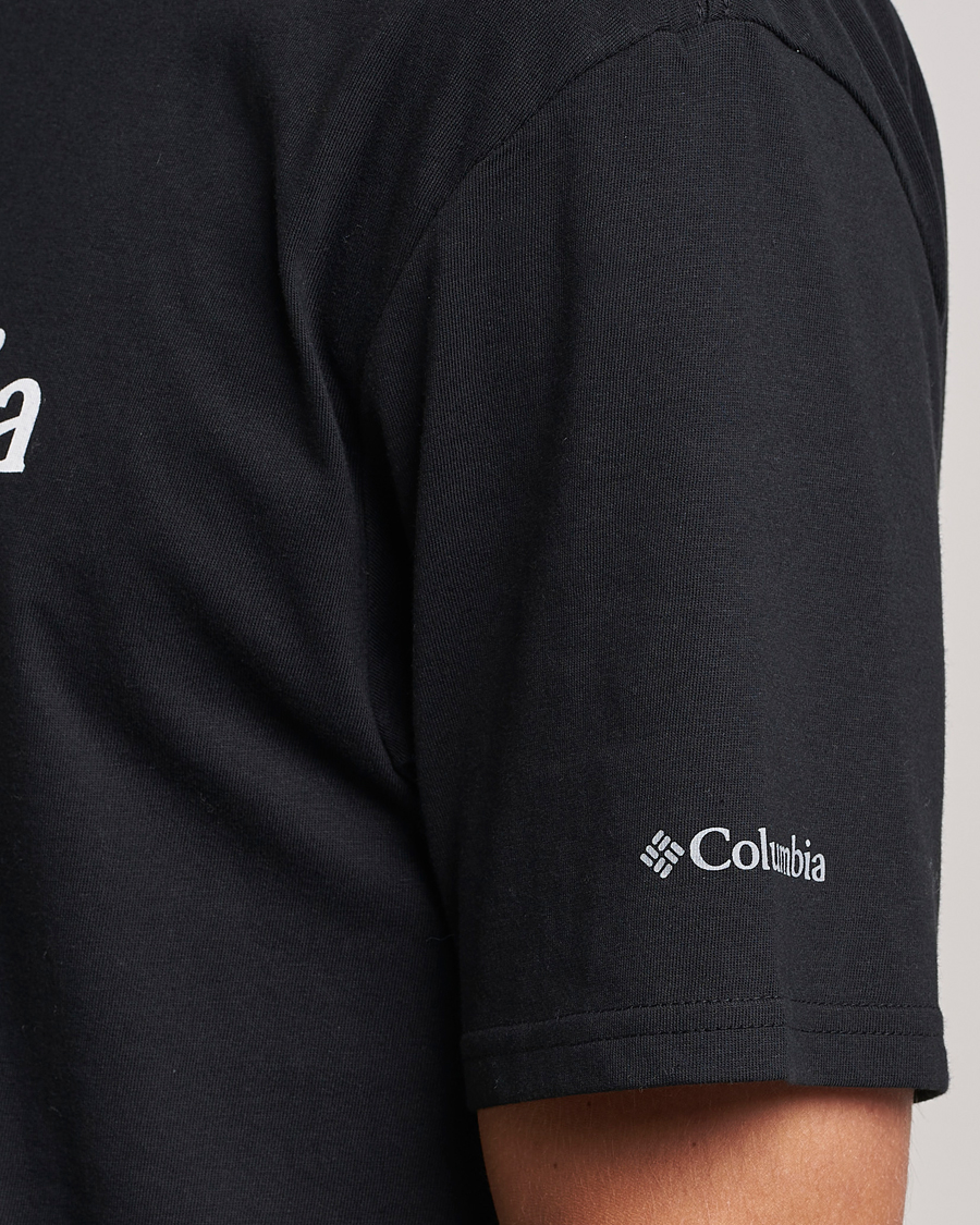 Herren | T-Shirts | Columbia | Organic Cotton Basic Logo T-Shirt Black