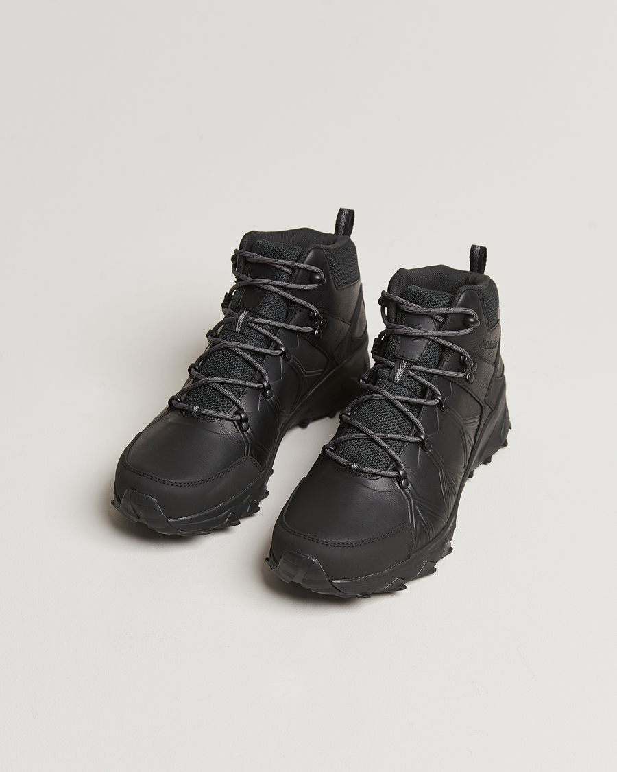 Herren | Sale schuhe | Columbia | Peakfreak II Mid Outdry Leather Sneaker Black