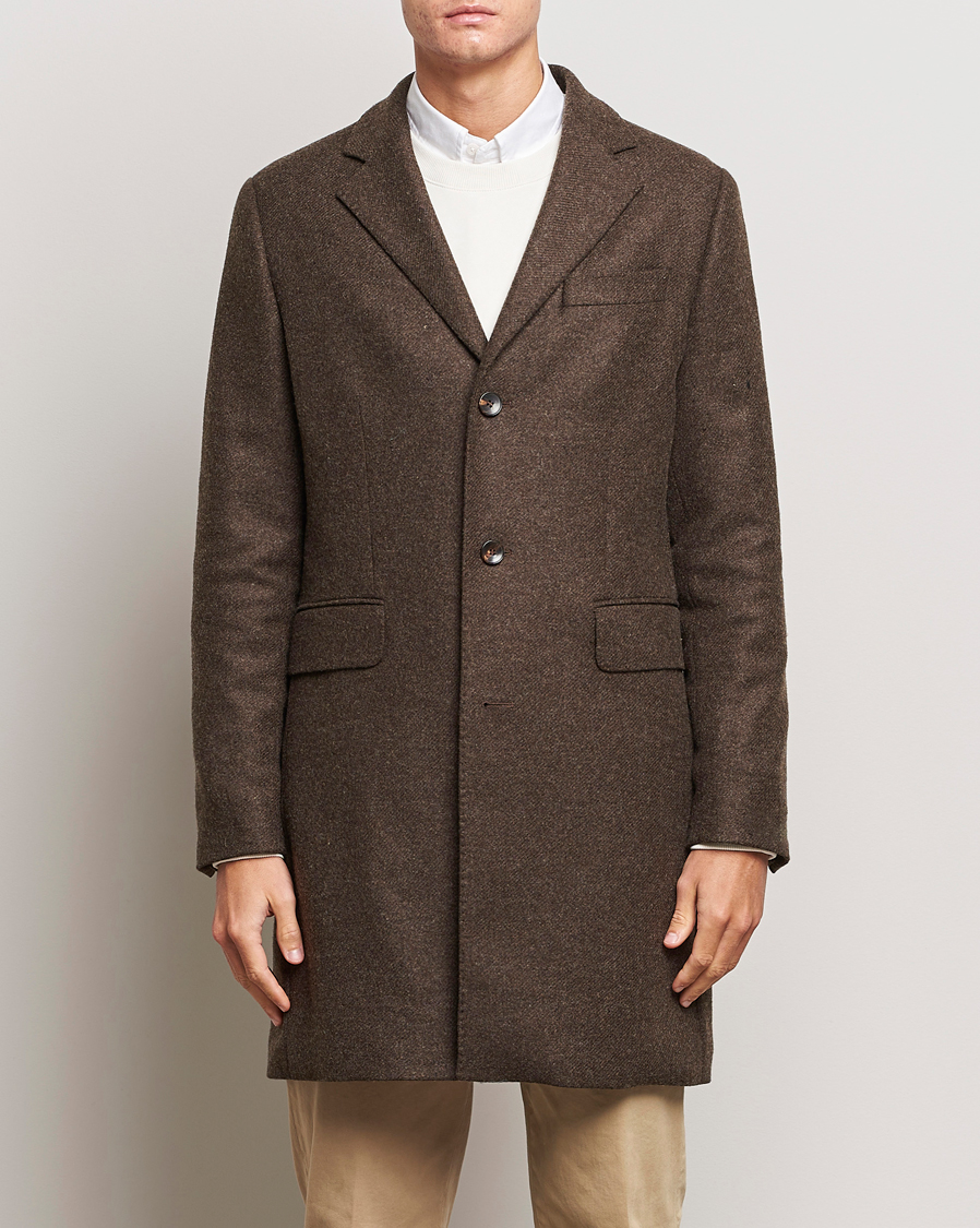 Herren | Jacken | Morris | Wool Coat Brown