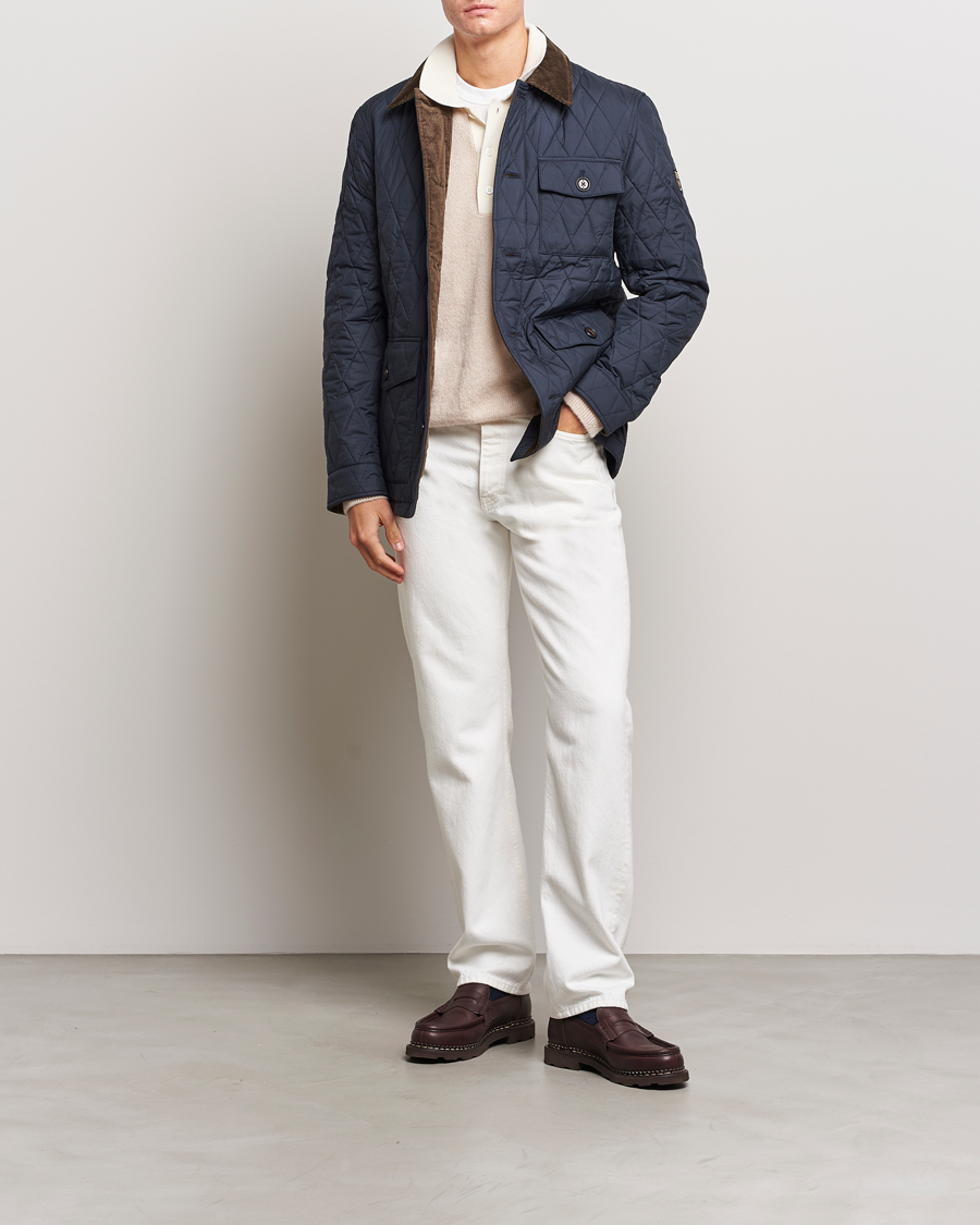 Herren | Jacken | Morris | Thornhill Quilted Jacket Navy