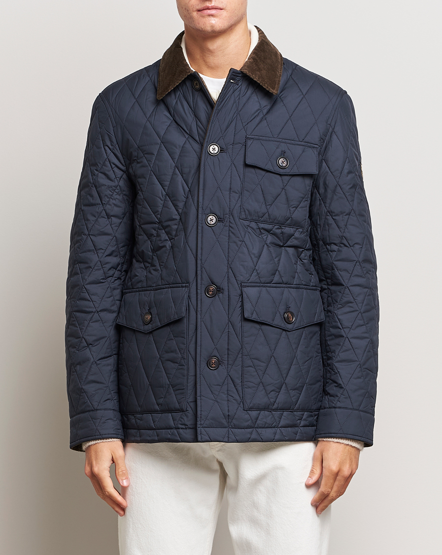 Herren | Jacken | Morris | Thornhill Quilted Jacket Navy