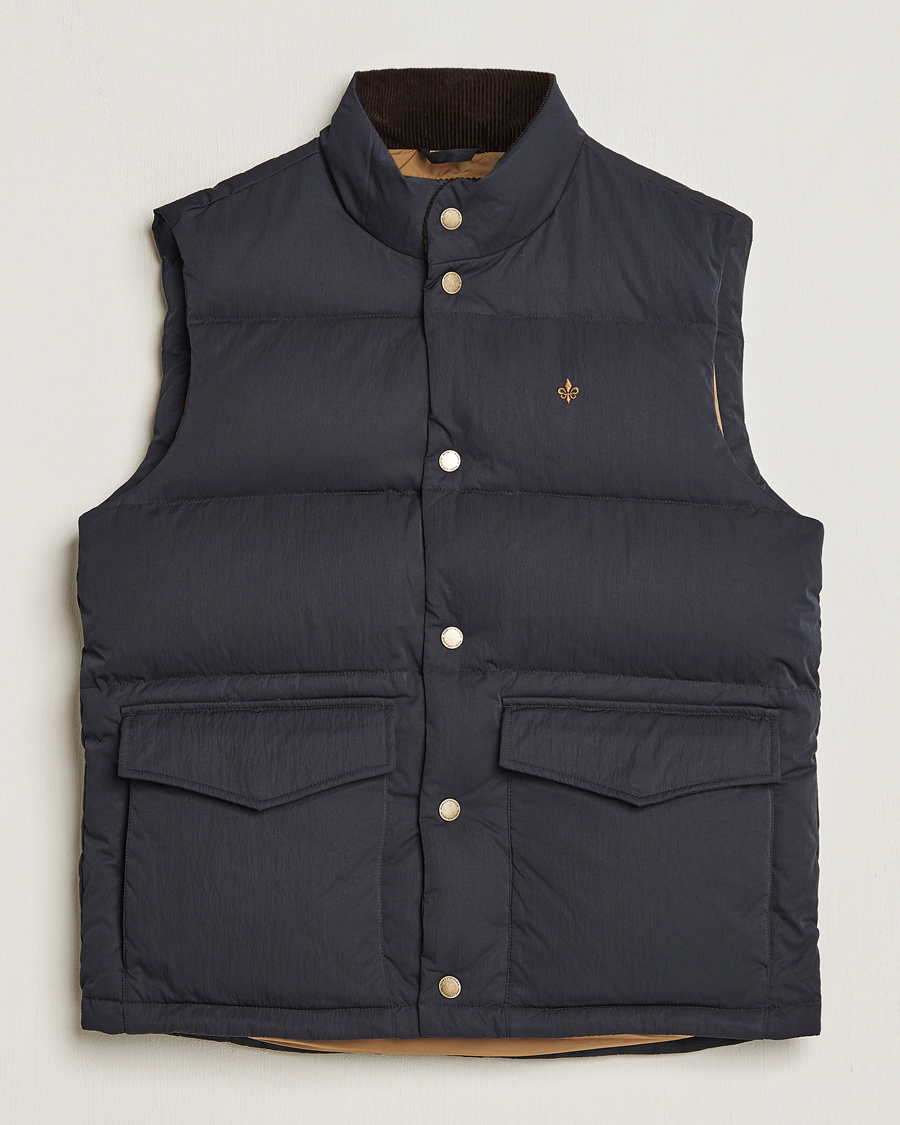 Herren | Jacken | Morris | Lockley Down Vest Blue
