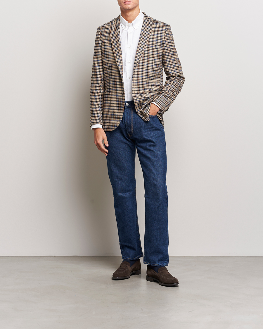 Herren | Sakkos | Morris | Archie Check Blazer Khaki
