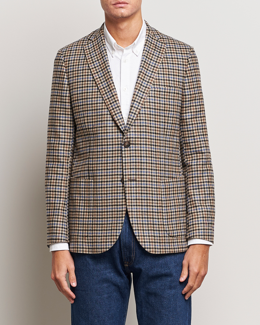 Herren | Sakkos | Morris | Archie Check Blazer Khaki