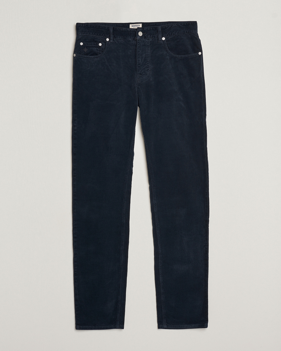 Herren | Hosen | Morris | James Corduroy 5-Pocket Pant Navy