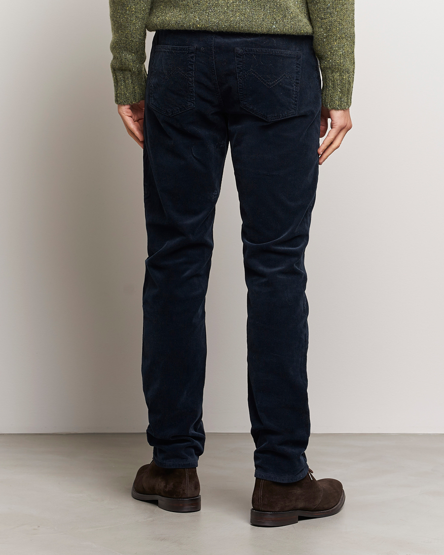 Herren | Hosen | Morris | James Corduroy 5-Pocket Pant Navy