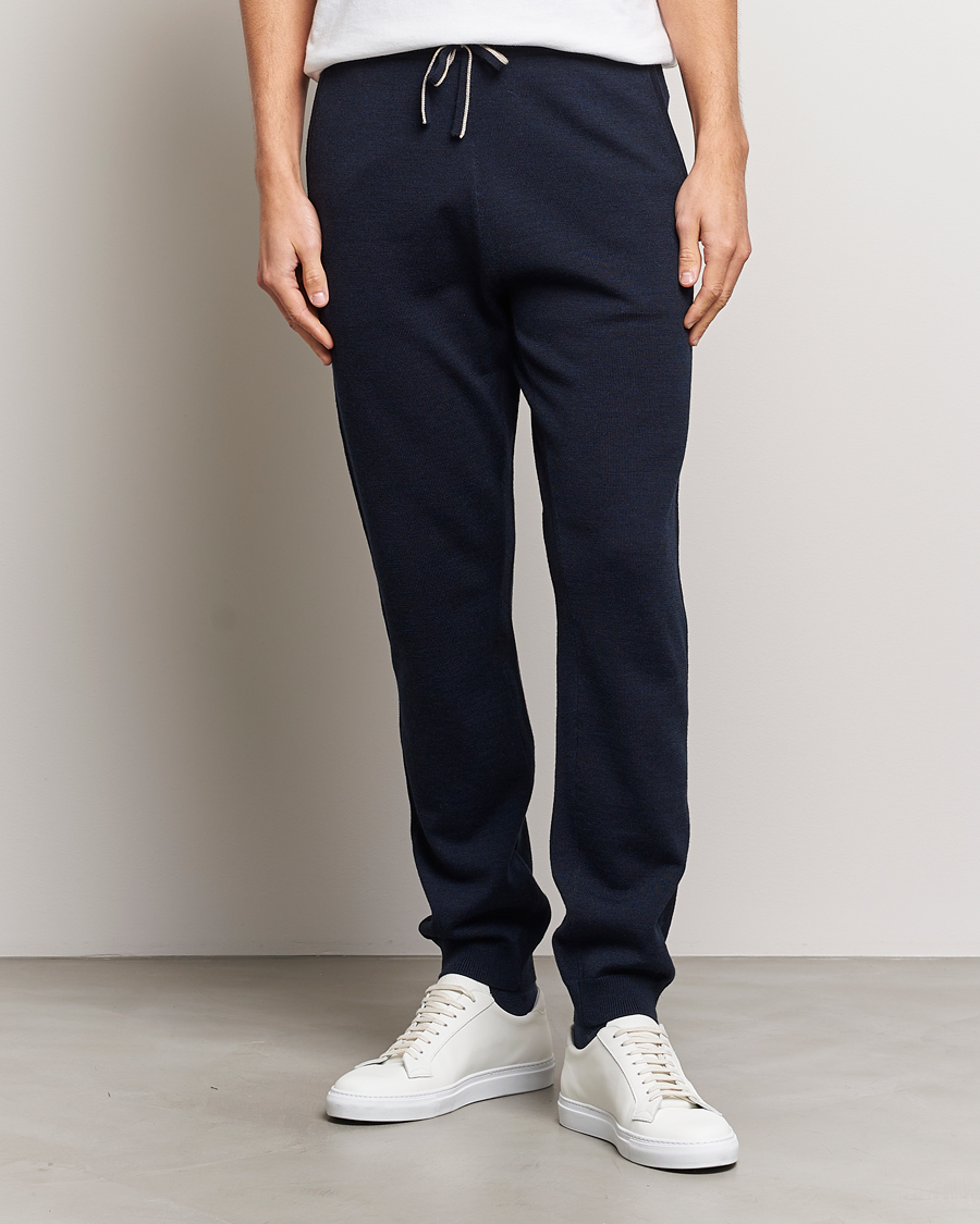 Herren | Hosen | Morris | Merino Pants Navy