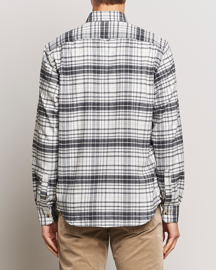 Herren | Hemden | Morris | Flanell Big Check Shirt Grey