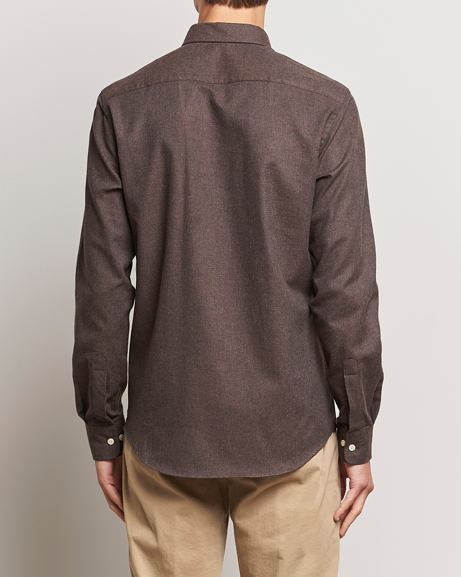 Herren | Hemden | Morris | Watts Flanell Shirt Brown