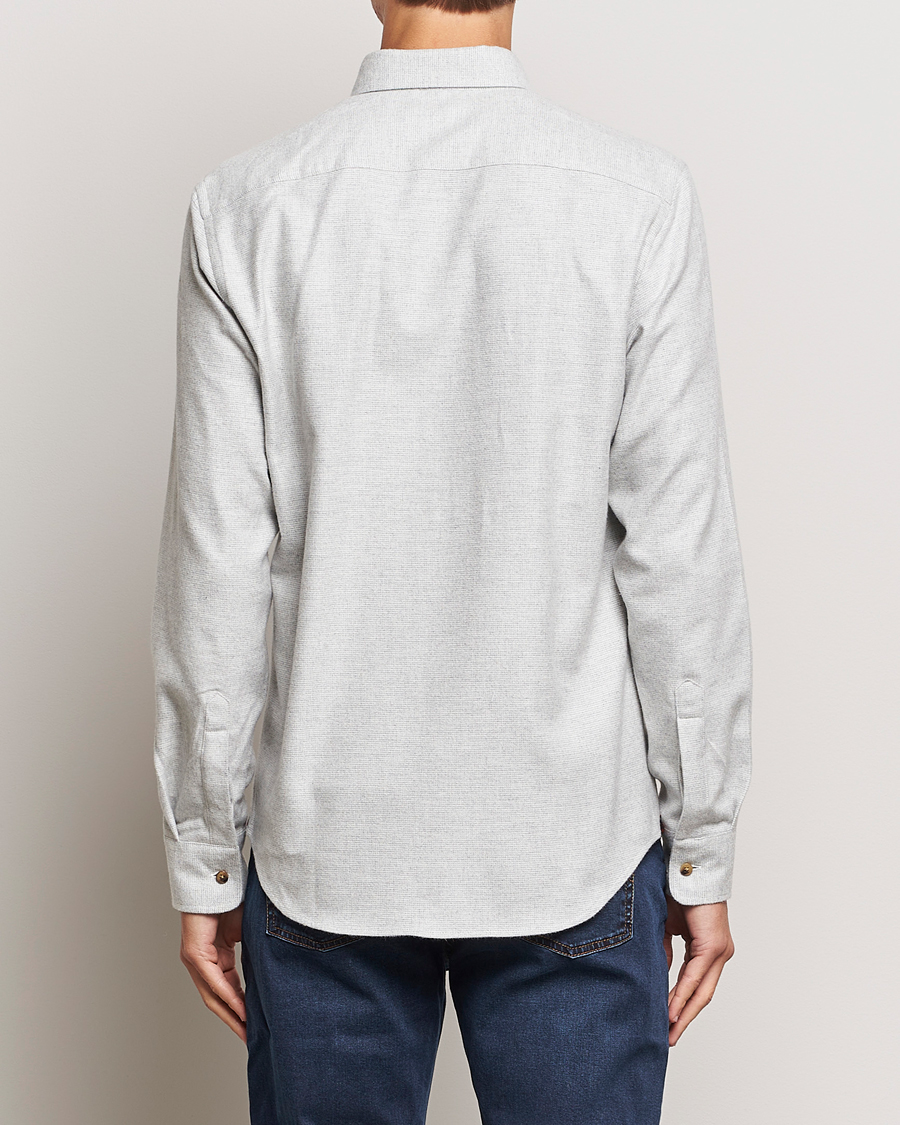 Herren | Hemden | Morris | Flanell Check Shirt Grey