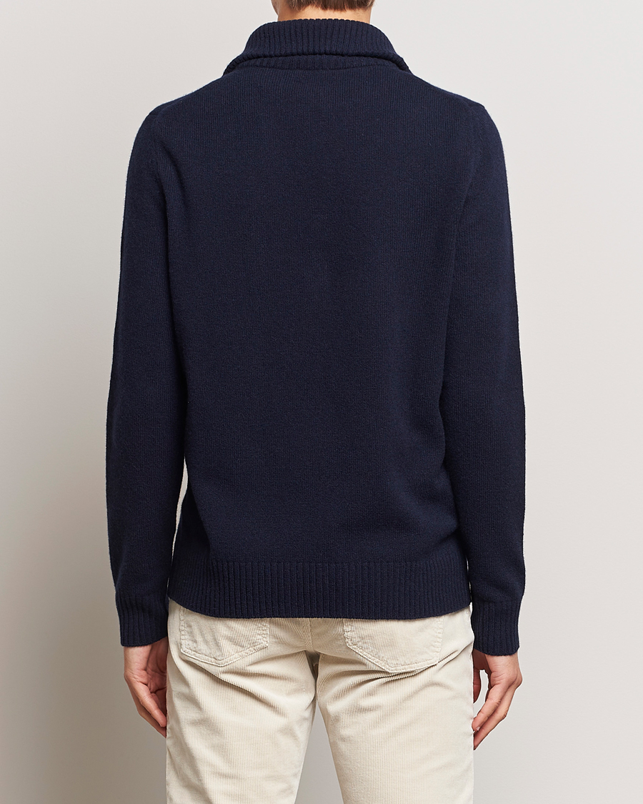 Herren | Pullover | Morris | Newton Half Zip Navy
