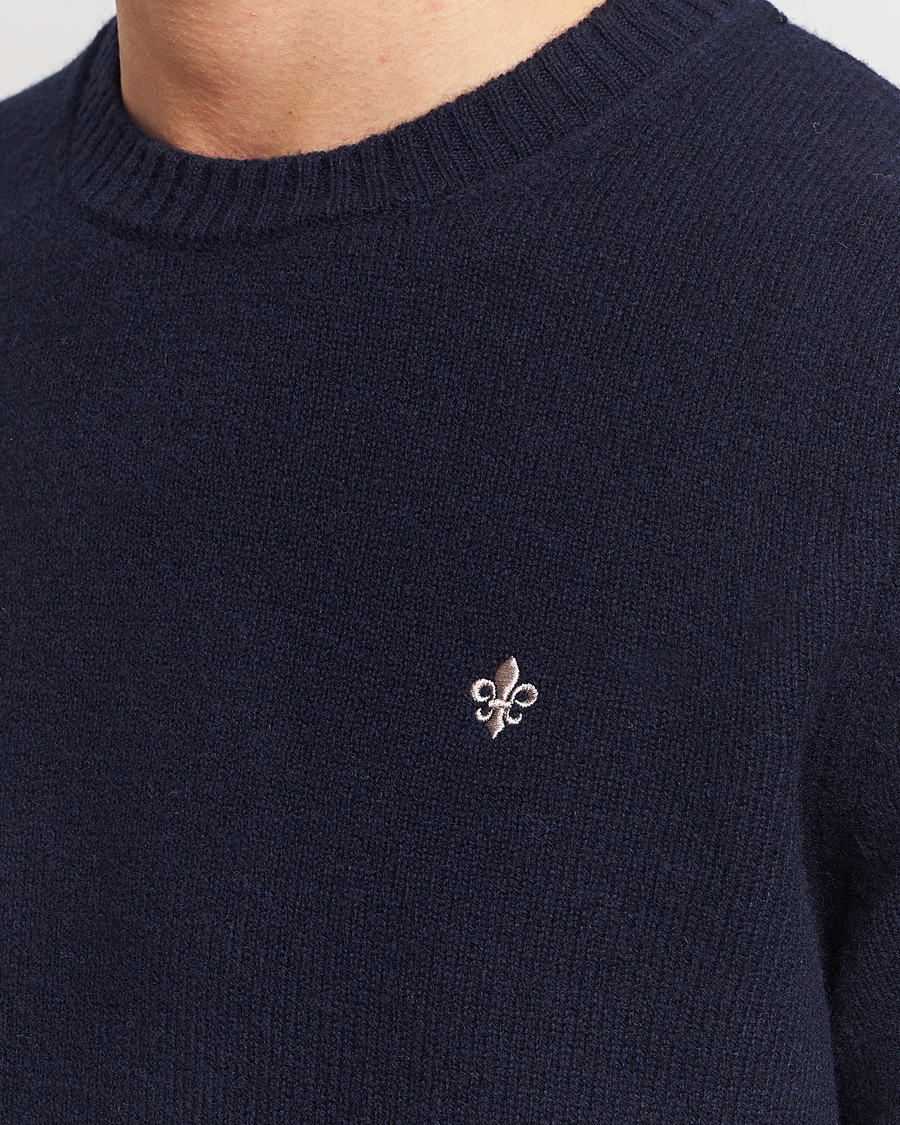 Herren | Pullover | Morris | Newton Crew Neck Navy