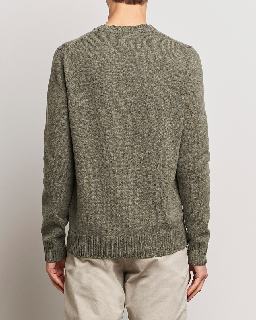 Herren | Pullover | Morris | Newton Crew Neck Olive
