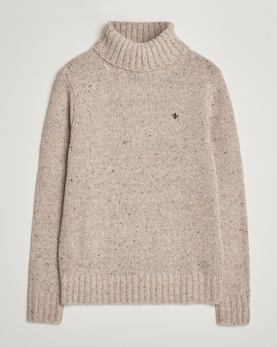 Herren | Pullover | Morris | Graham Knitted Rollneck Off White