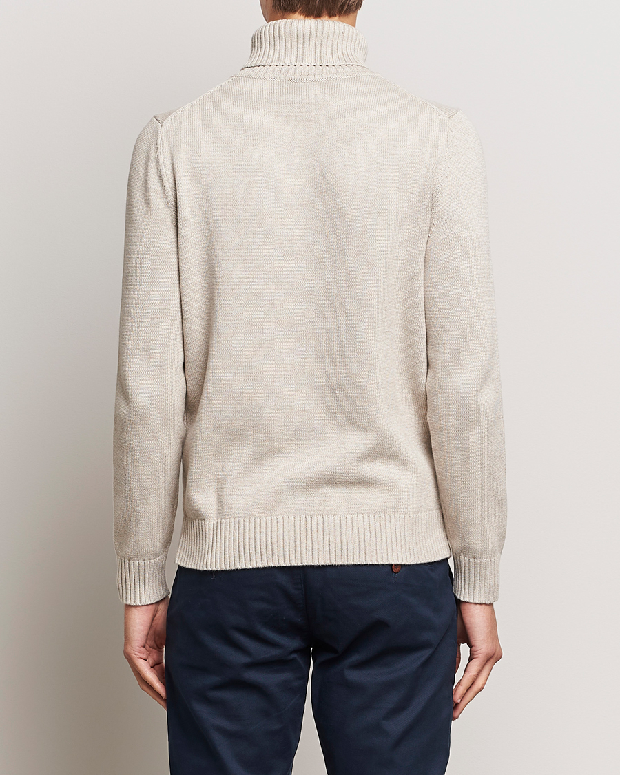 Herren | Pullover | Morris | Trevor Logo Rollneck Khaki