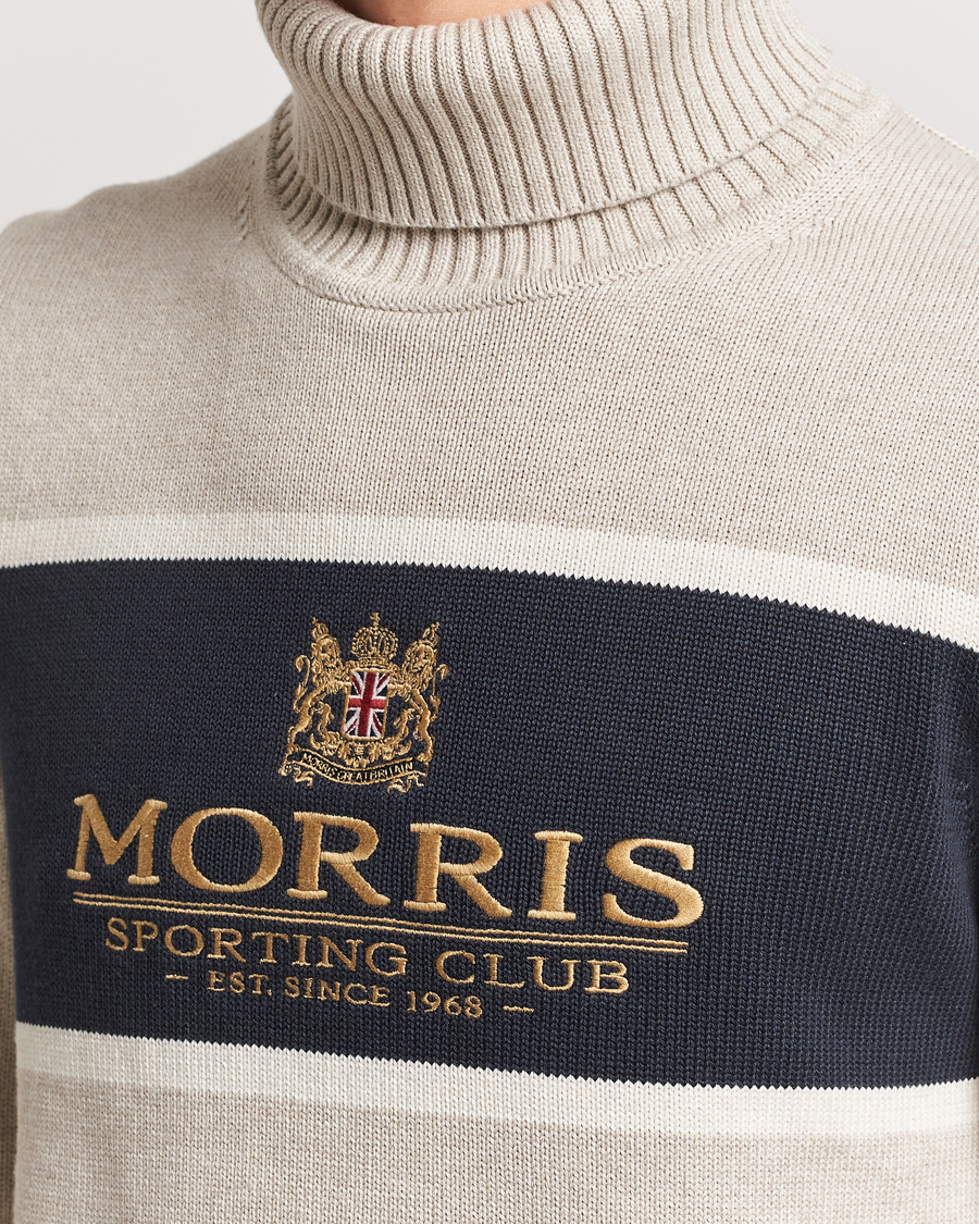 Herren | Pullover | Morris | Trevor Logo Rollneck Khaki