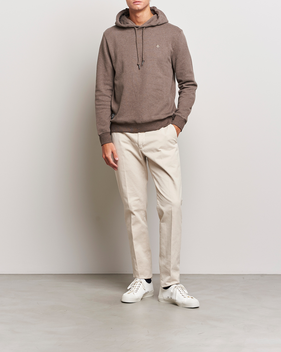 Herren | Pullover | Morris | Brandon Lily Hoodie Brown