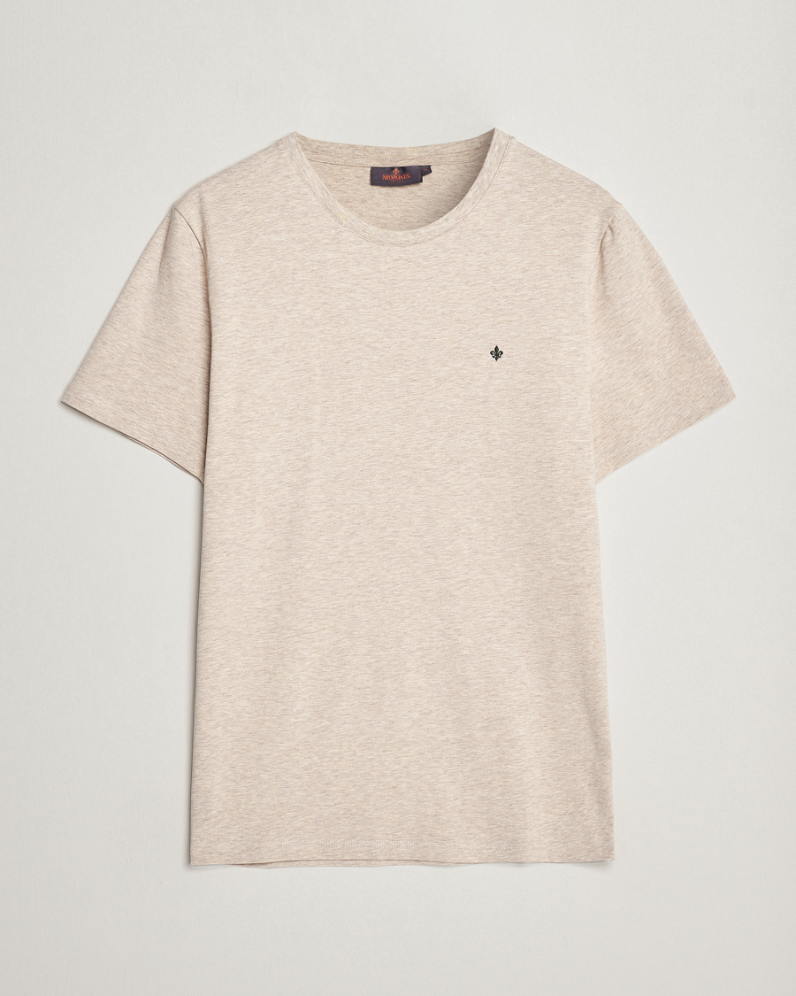 Herren | T-Shirts | Morris | James Crew Neck T-shirt Khaki