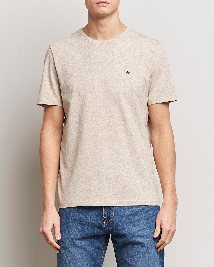 Herren | T-Shirts | Morris | James Crew Neck T-shirt Khaki