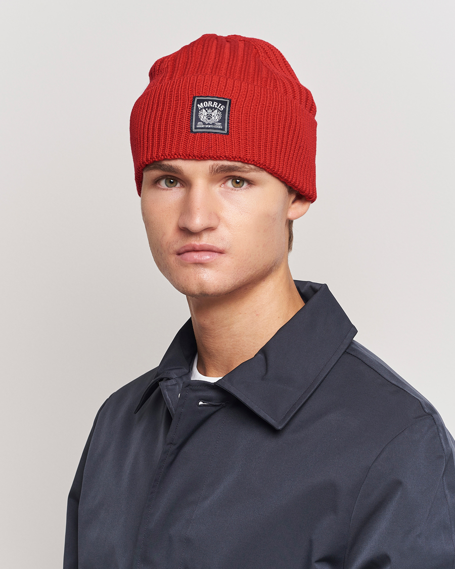 Herren | Morris Colton Beanie Red | Morris | Colton Beanie Red