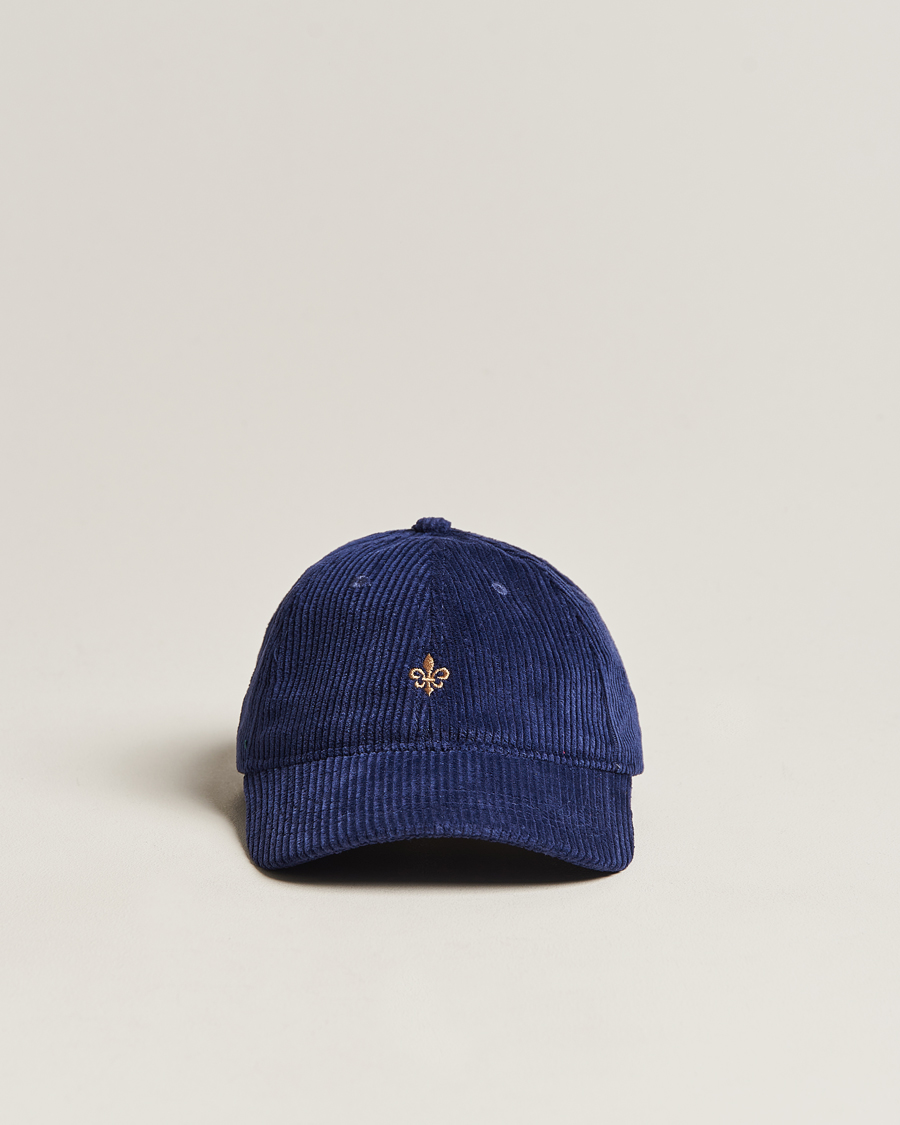 Herren | Morris Lily Corduroy Cap Navy | Morris | Lily Corduroy Cap Navy