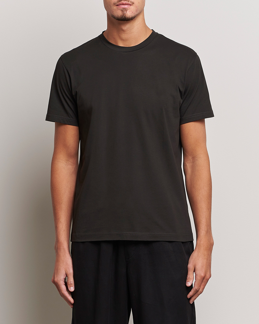 Herren | T-Shirts | Sunspel | Riviera Midweight T-Shirt Coffee