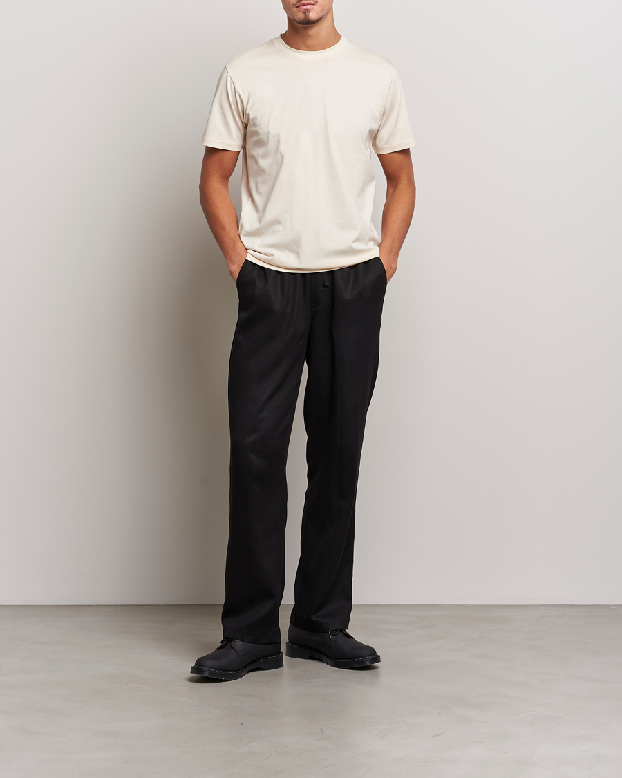 Herren | T-Shirts | Sunspel | Riviera Midweight Tee Undyed