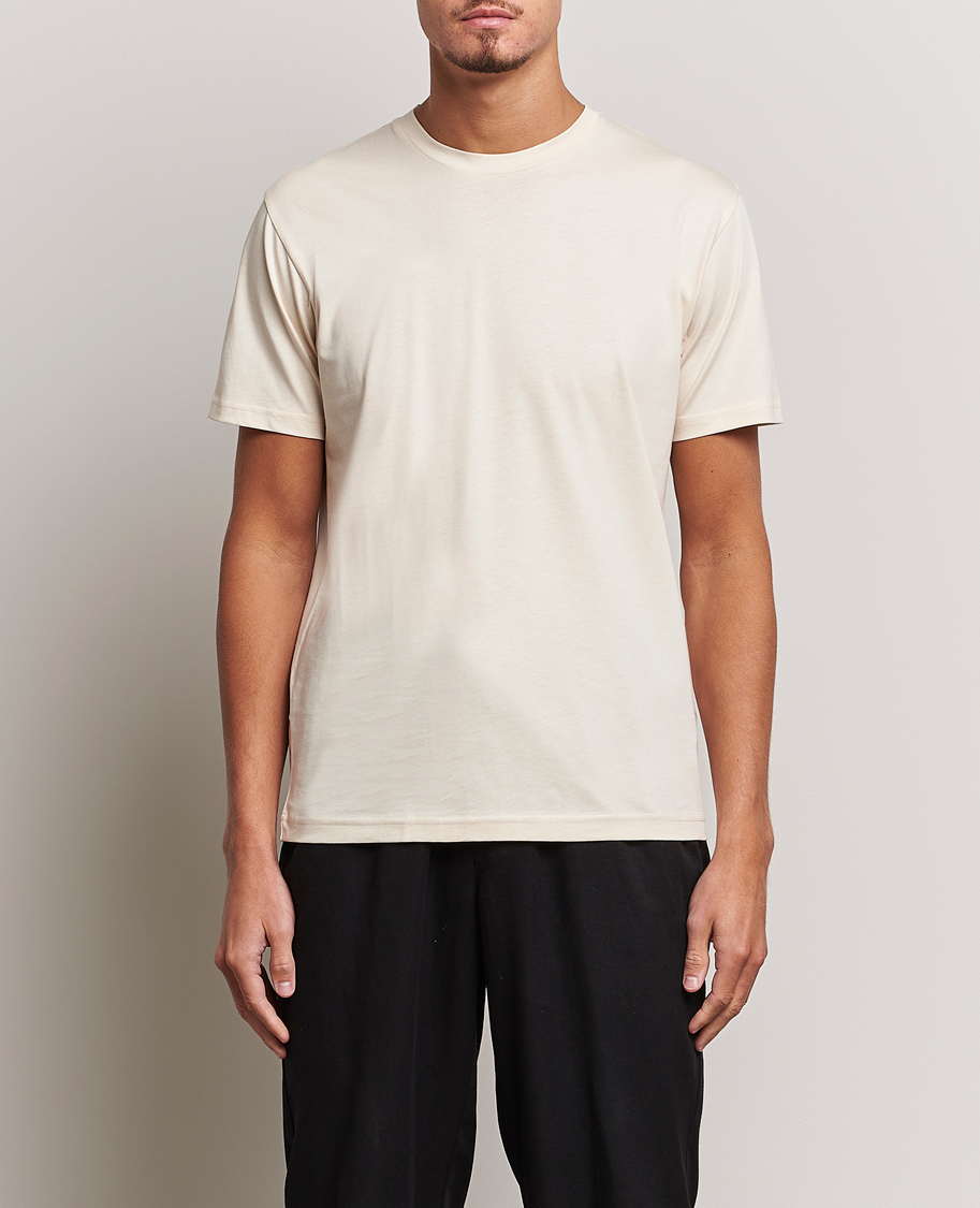 Herren | T-Shirts | Sunspel | Riviera Midweight Tee Undyed