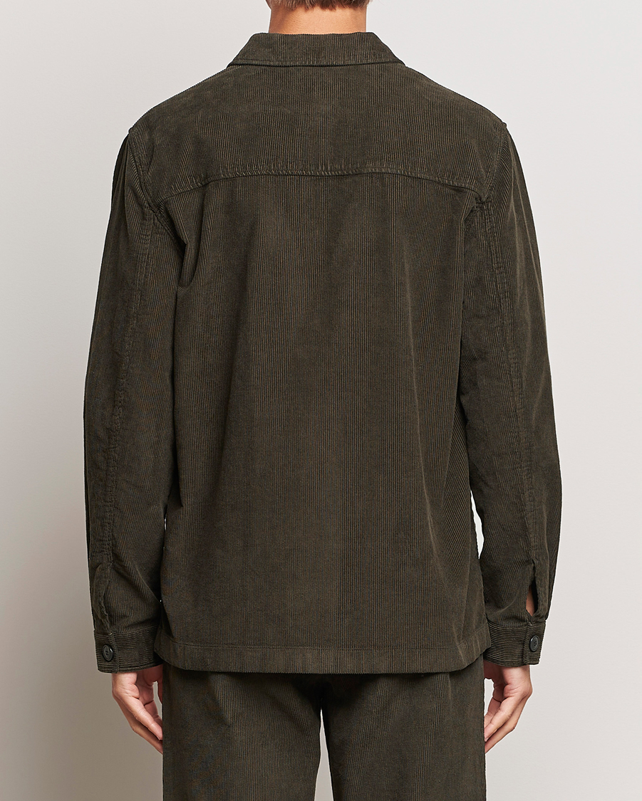 Herren | Sakkos | Sunspel | Cord Twin Pocket Jacket Coffee