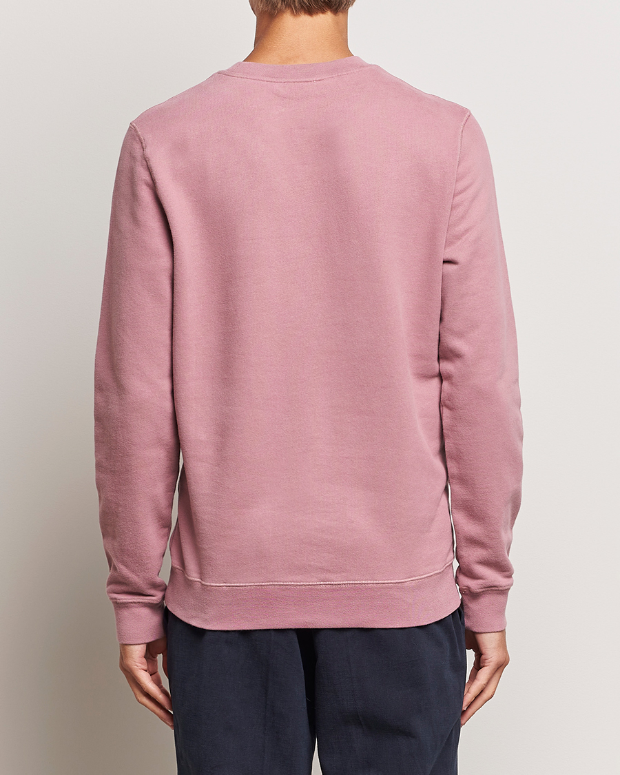 Herren | Pullover | Sunspel | Loopback Sweatshirt Vintage Pink