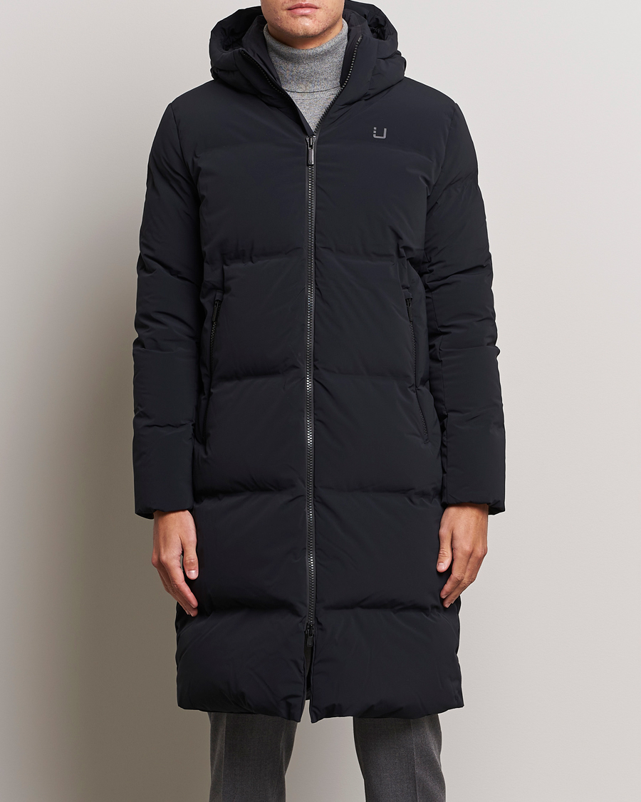 Herren | Jacken | UBR | Tycoon Padded Long Coat Black