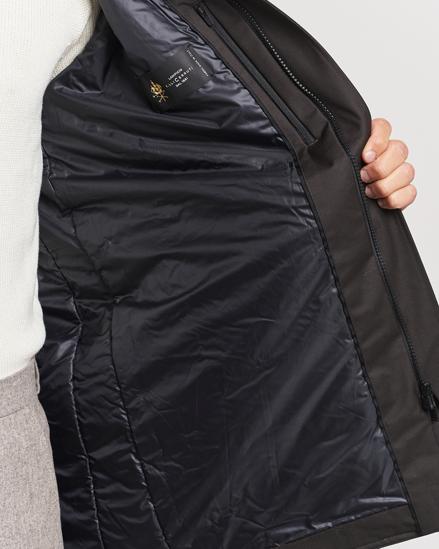 Herren | Jacken | UBR | Regulator Coat Savile Dark Brown Wool