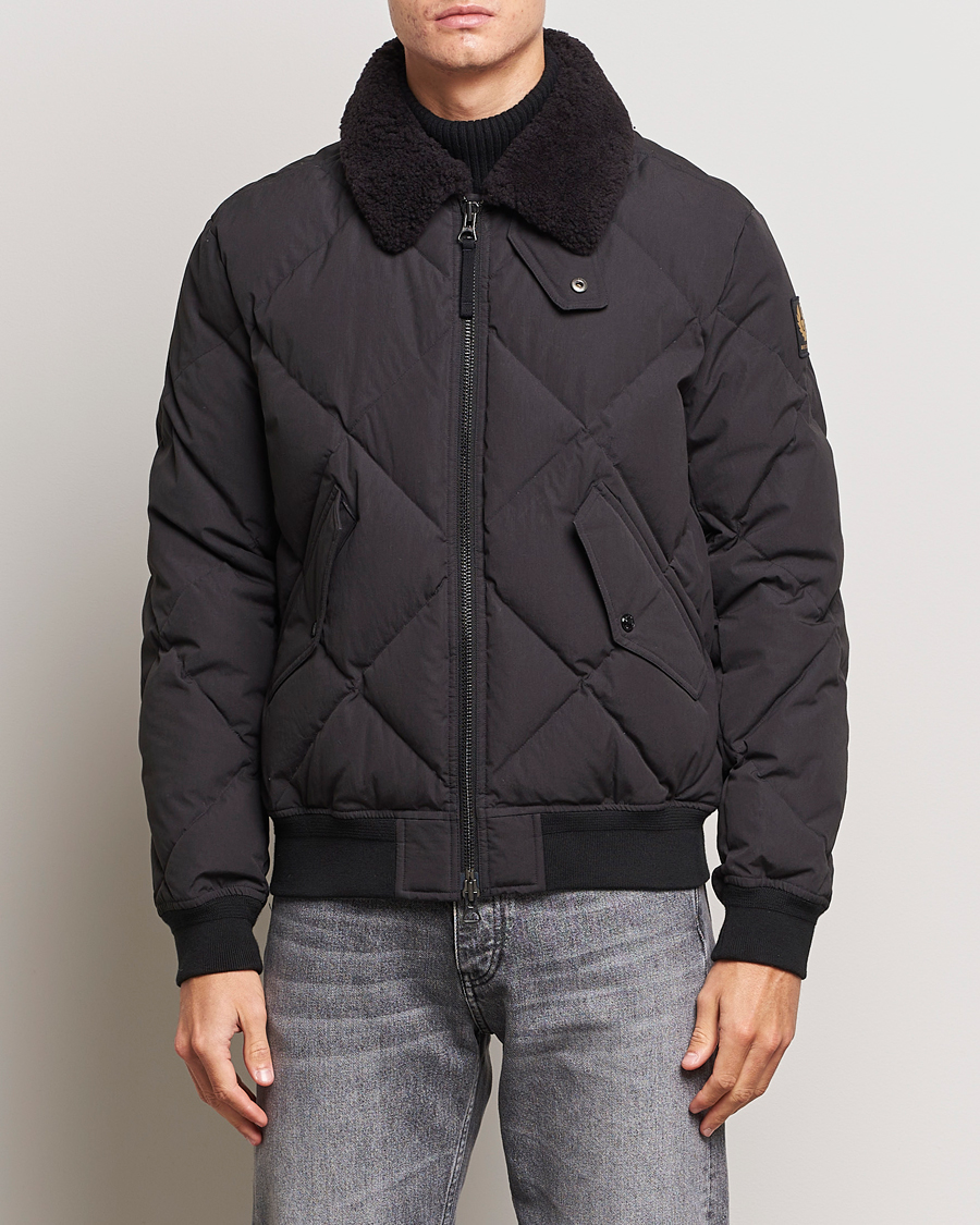 Herren | Jacken | Belstaff | Hawkridge Padded Sherling Jacket Black