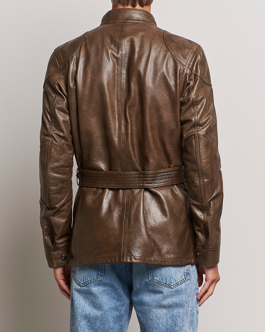 Herren | Jacken | Belstaff | Trailmaster Panther Leather Jacket Antique Bronze