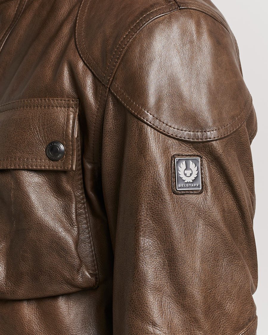Herren | Jacken | Belstaff | Trailmaster Panther Leather Jacket Antique Bronze
