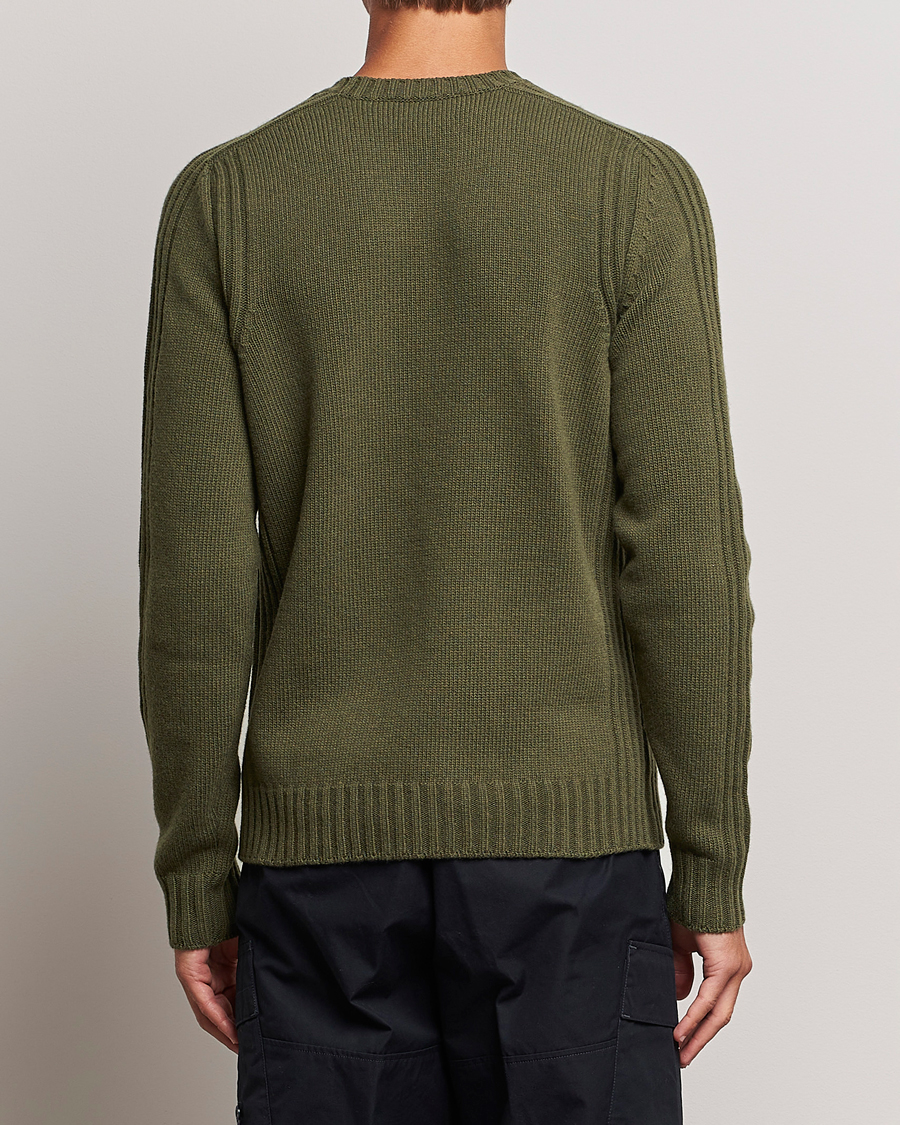 Herren | Pullover | Belstaff | Watch Wool Crewneck True Olive