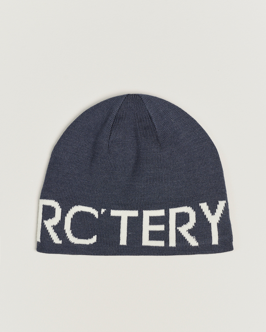 Herren | Arc'teryx Word Head Toque Hat Black Sapphire | Arc'teryx | Word Head Toque Hat Black Sapphire