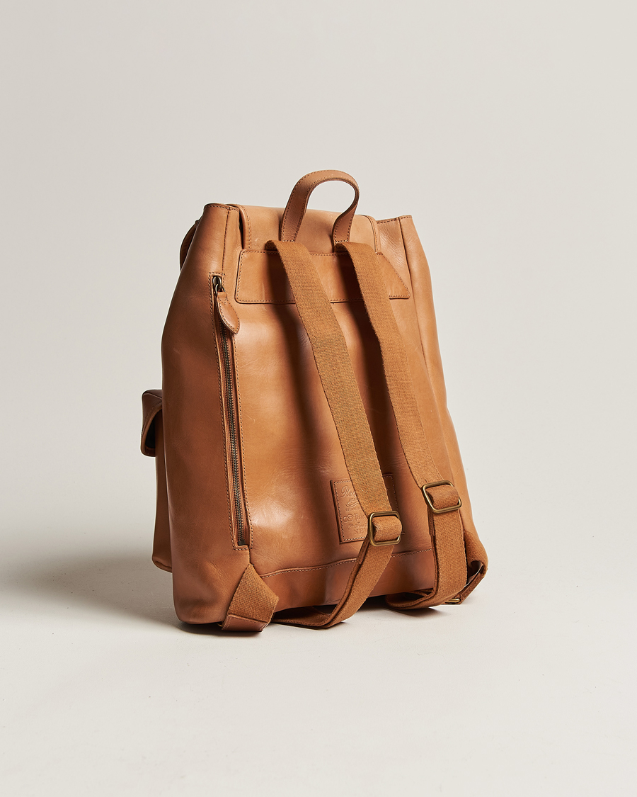 Herren | Polo Ralph Lauren Heritage Leather Backpack Tan | Polo Ralph Lauren | Heritage Leather Backpack Tan