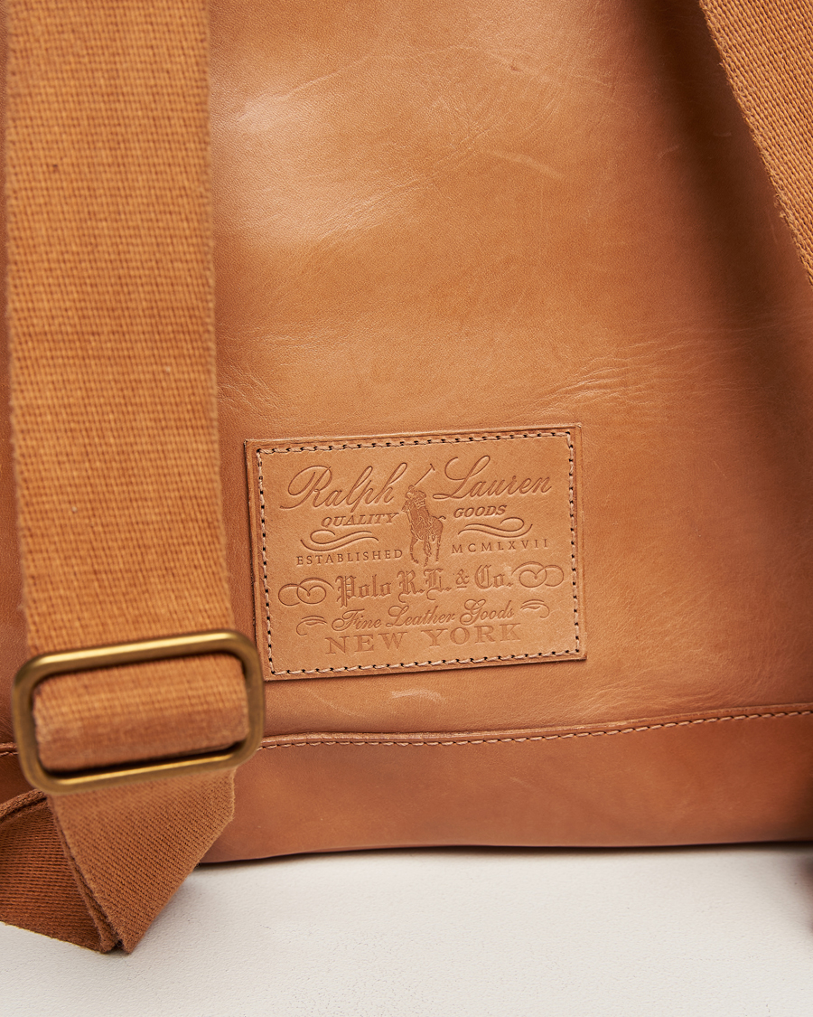 Herren | Polo Ralph Lauren Heritage Leather Backpack Tan | Polo Ralph Lauren | Heritage Leather Backpack Tan