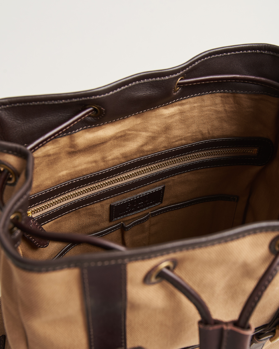Herren | Polo Ralph Lauren Canvas Backpack Tan | Polo Ralph Lauren | Canvas Backpack Tan