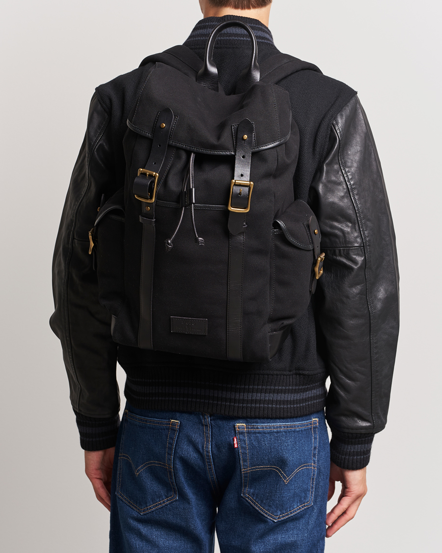Herren | Taschen | Polo Ralph Lauren | Canvas Backpack Black