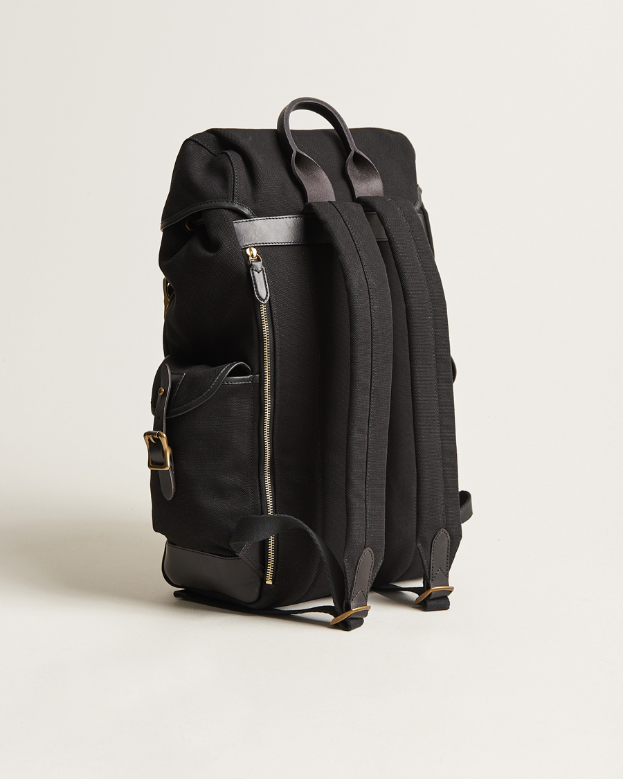 Herren | Polo Ralph Lauren Canvas Backpack Black | Polo Ralph Lauren | Canvas Backpack Black
