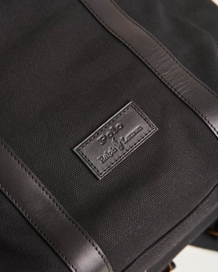Herren | Polo Ralph Lauren Canvas Backpack Black | Polo Ralph Lauren | Canvas Backpack Black