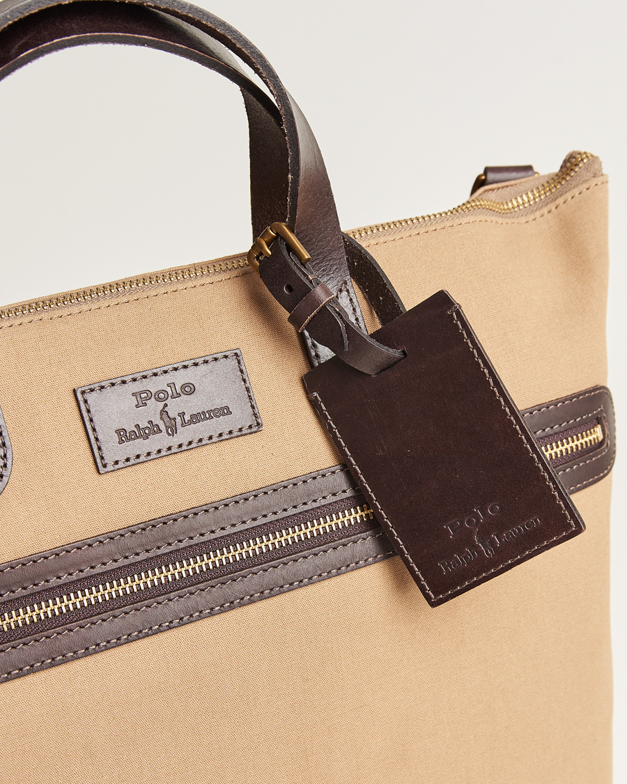 Herren | Polo Ralph Lauren Canvas Totebag Tan | Polo Ralph Lauren | Canvas Totebag Tan