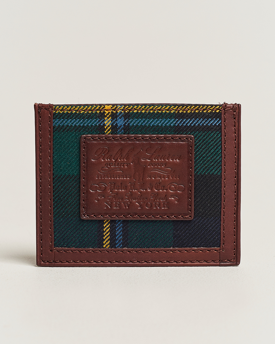 Herren | Polo Ralph Lauren Leather Card Case Tartan | Polo Ralph Lauren | Leather Card Case Tartan