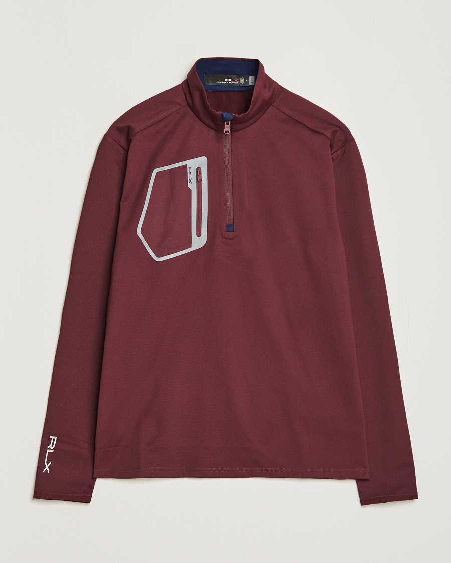 Herren | Pullover | RLX Ralph Lauren | Luxury Performance Jersey Harvard Wine