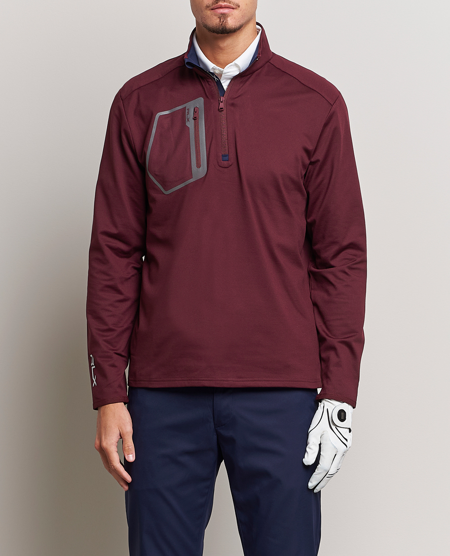 Herren | Pullover | RLX Ralph Lauren | Luxury Performance Jersey Harvard Wine